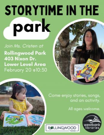 Storytime at the Park Flyer