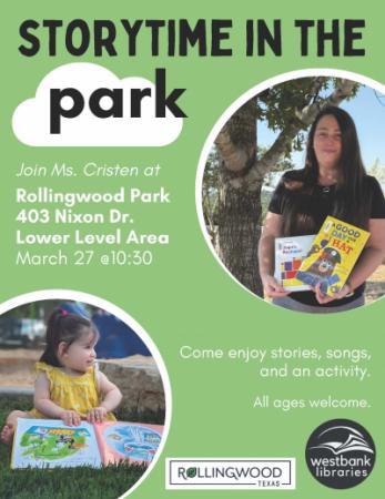 Storytime at the Park Flyer