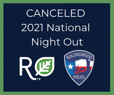 Canceled: 2021 National Night Out
