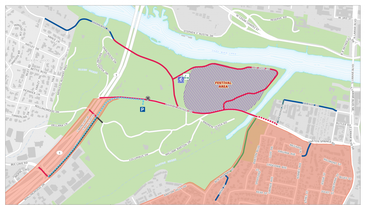 Road Closure Map